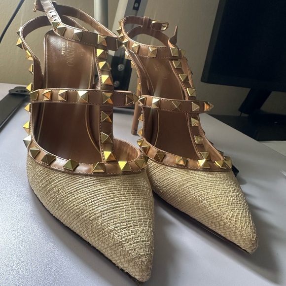 VALENTINO GARAVANI Raffia Pumps - Picture 14 of 14